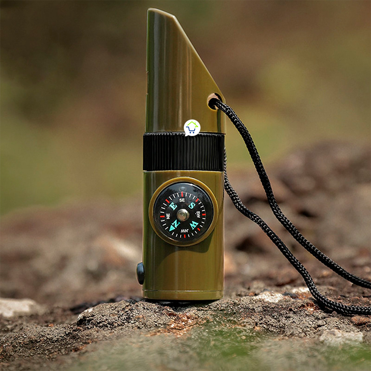 Miniatura 5 de Silbato Supervivencia 7 en 1 22MK1